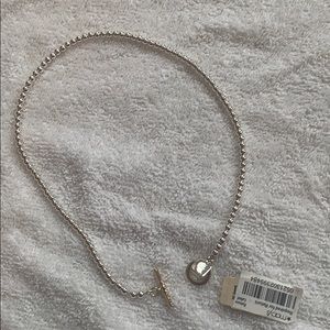 NWT Silver Beaded Ralph Lauren Necklace